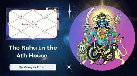 It indicates a drop in family satisfaction and a likelihood of drifting away from parents. . Rahu in the fourth house and death